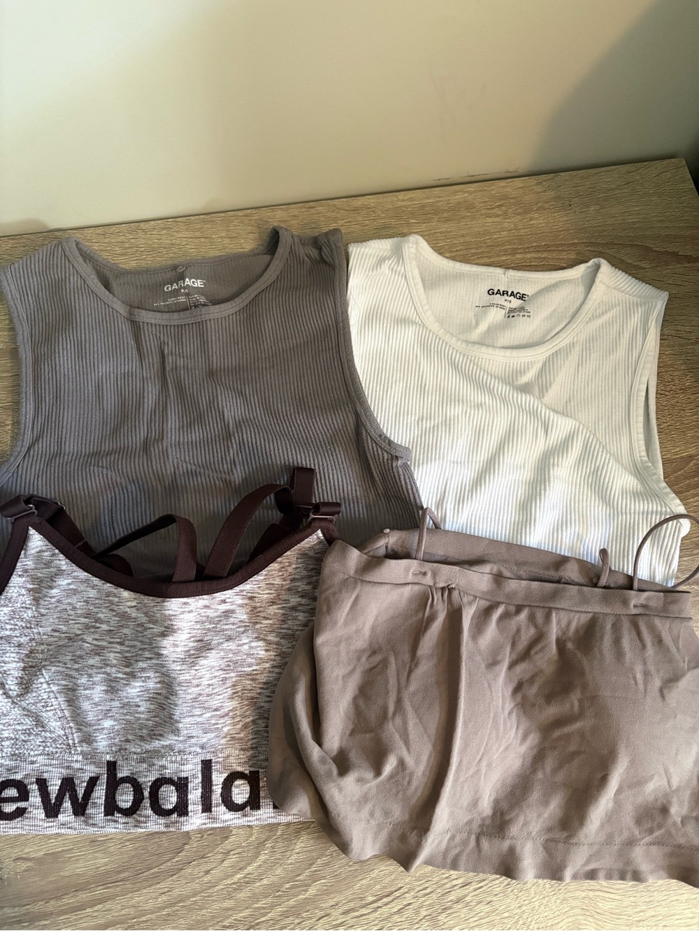 Crop Tank Top Sport Bra Lot